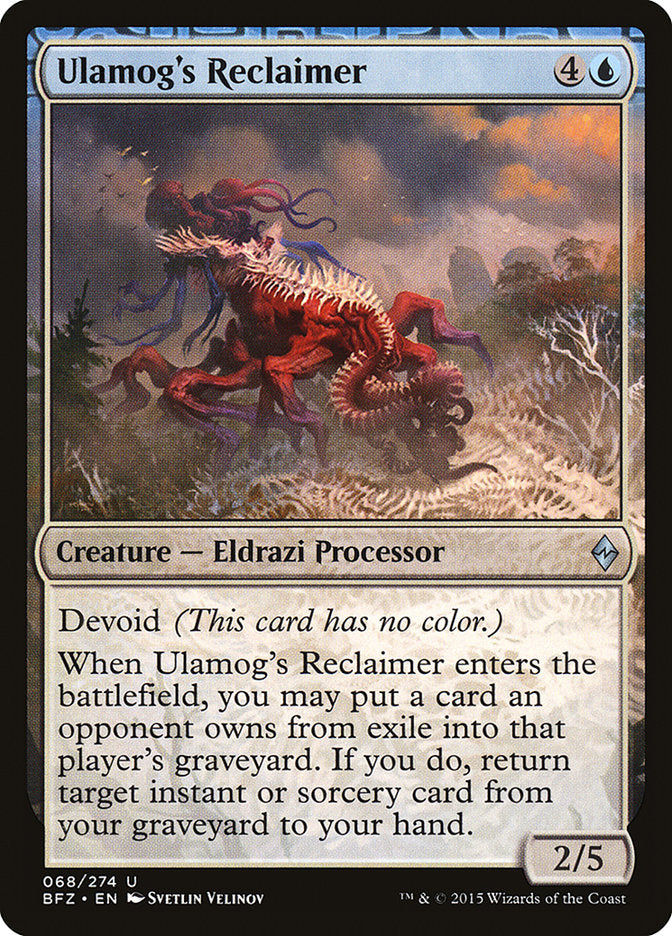 Ulamog's Reclaimer [Battle for Zendikar] | KingTCG.ca