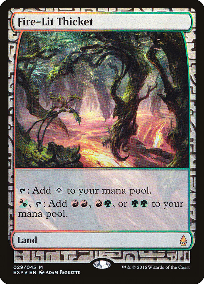 Fire-Lit Thicket [Zendikar Expeditions] | KingTCG.ca