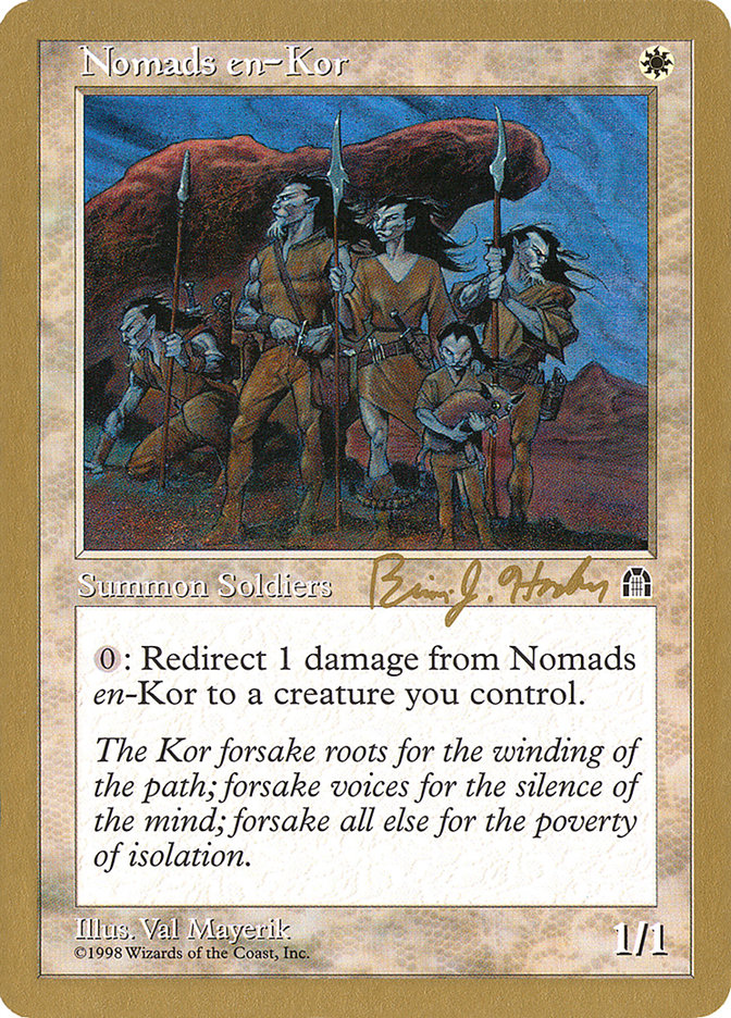 Nomads en-Kor (Brian Hacker) [World Championship Decks 1998] | KingTCG.ca