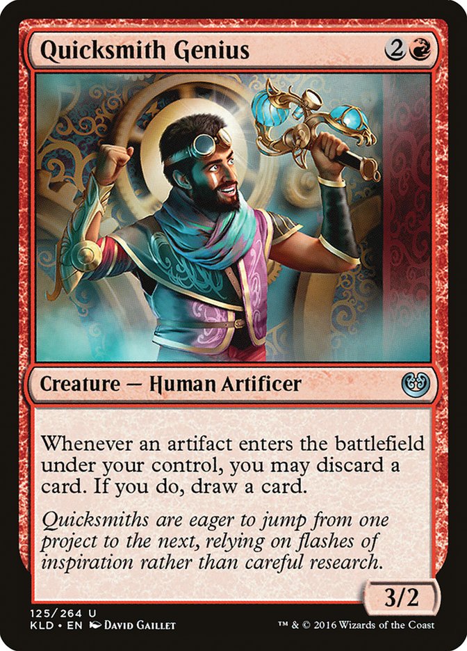 Quicksmith Genius [Kaladesh] | KingTCG.ca