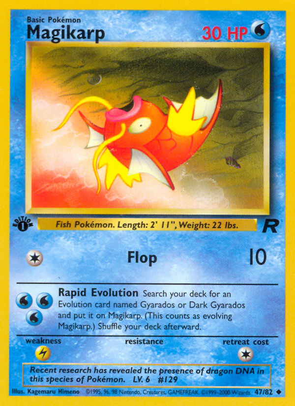 Magikarp (47/82) [Team Rocket 1st Edition] | KingTCG.ca