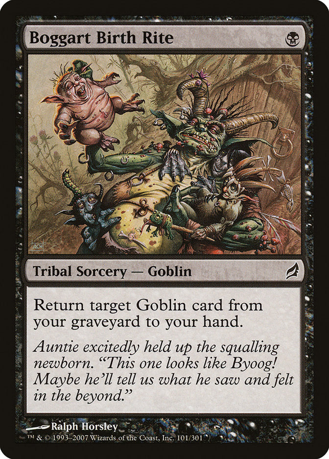 Boggart Birth Rite [Lorwyn] | KingTCG.ca