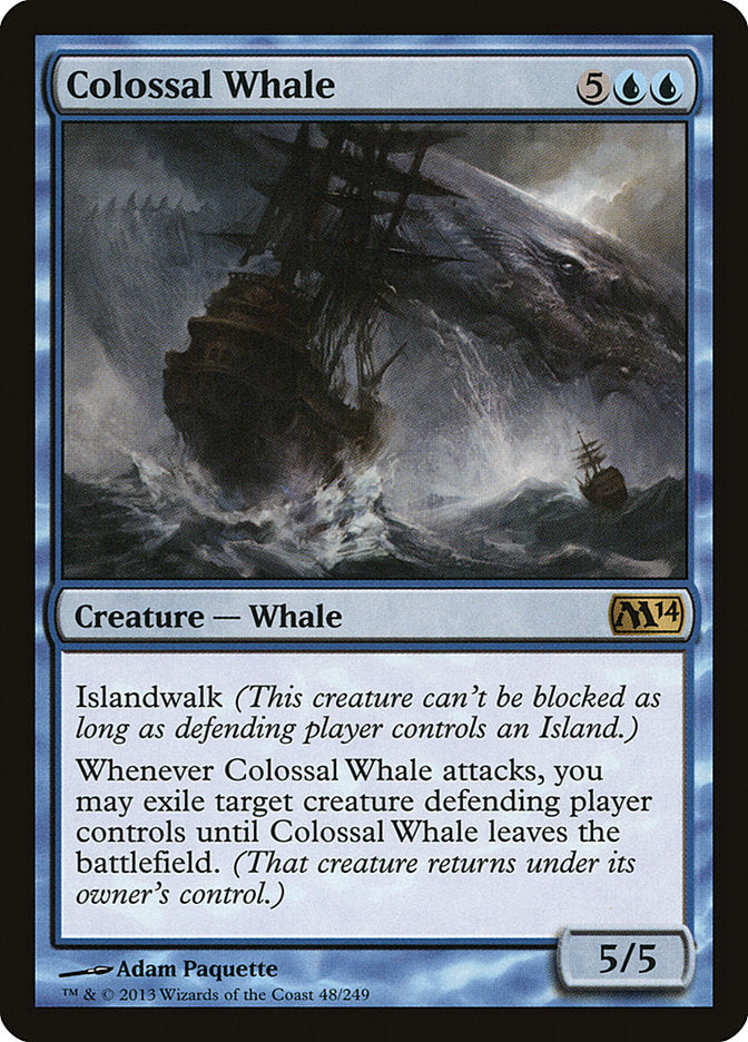 Colossal Whale [Magic 2014] | KingTCG.ca