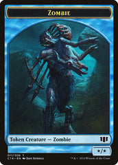 Kraken // Zombie (011/036) Double-sided Token [Commander 2014 Tokens] | KingTCG.ca