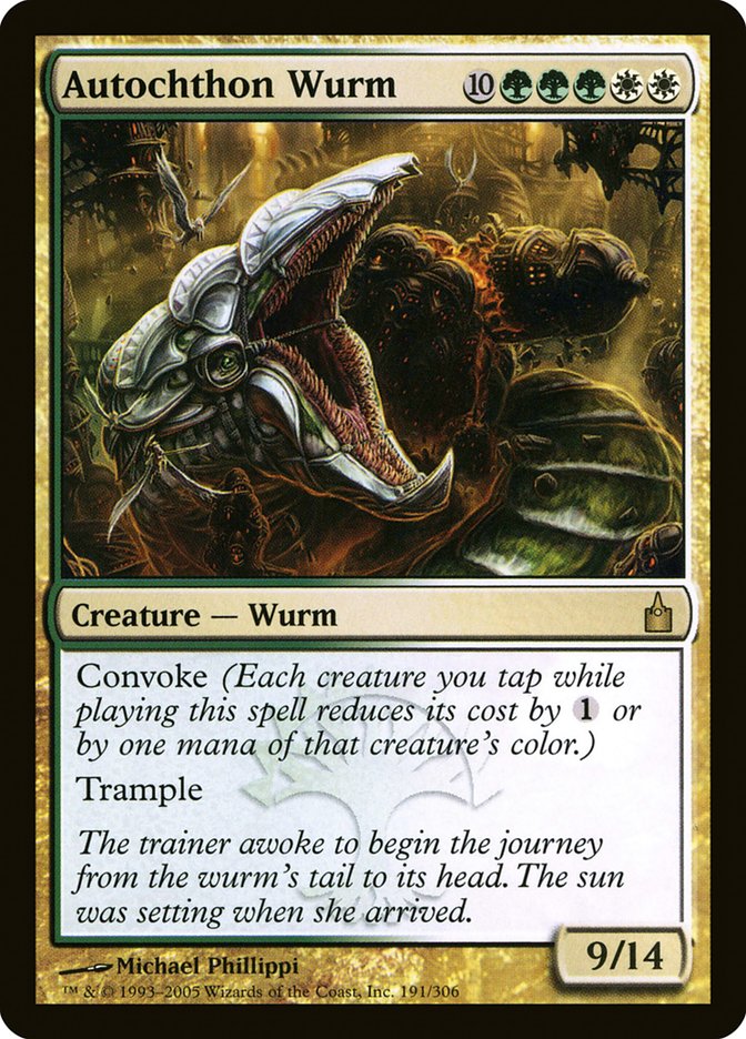 Autochthon Wurm [Ravnica: City of Guilds] | KingTCG.ca