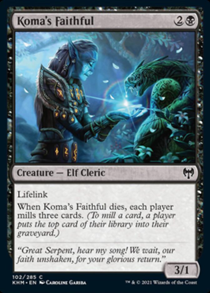 Koma's Faithful [Kaldheim] | KingTCG.ca