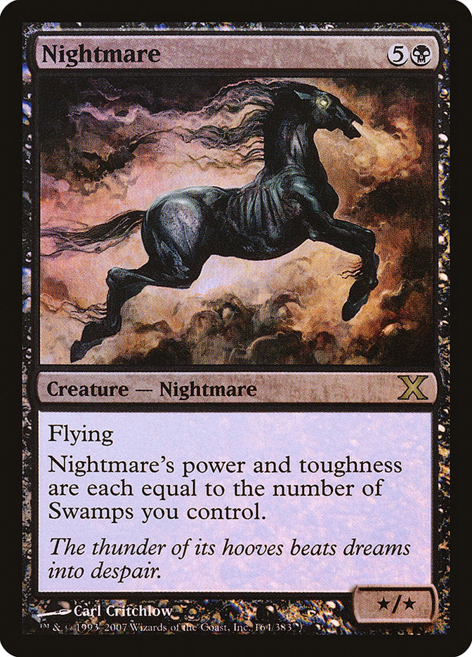 Nightmare (Premium Foil) [Tenth Edition] | KingTCG.ca