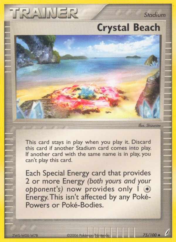 Crystal Beach (75/100) [EX: Crystal Guardians] | KingTCG.ca