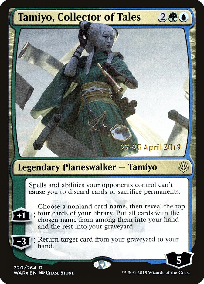 Tamiyo, Collector of Tales  [War of the Spark Prerelease Promos] | KingTCG.ca