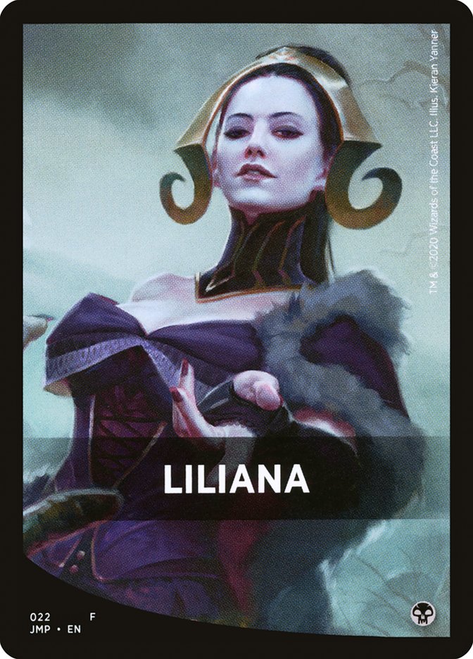 Liliana Theme Card [Jumpstart Front Cards] | KingTCG.ca