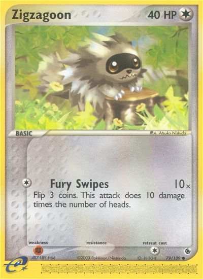 Zigzagoon (79/109) [EX: Ruby & Sapphire] | KingTCG.ca