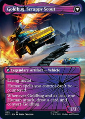 Goldbug, Humanity's Ally // Goldbug, Scrappy Scout (Shattered Glass) [Universes Beyond: Transformers] | KingTCG.ca