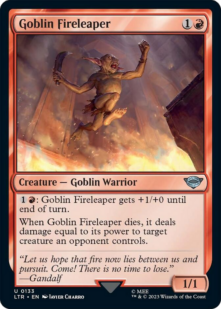 Goblin Fireleaper [The Lord of the Rings: Tales of Middle-Earth] | KingTCG.ca