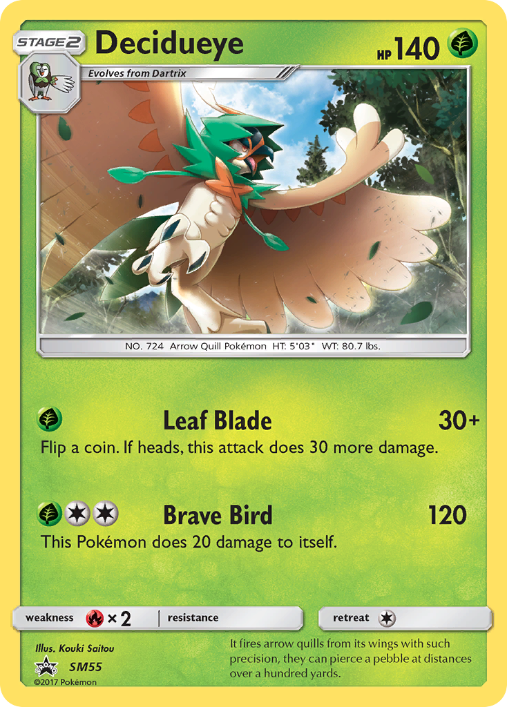 Decidueye (SM55) [Sun & Moon: Black Star Promos] | KingTCG.ca