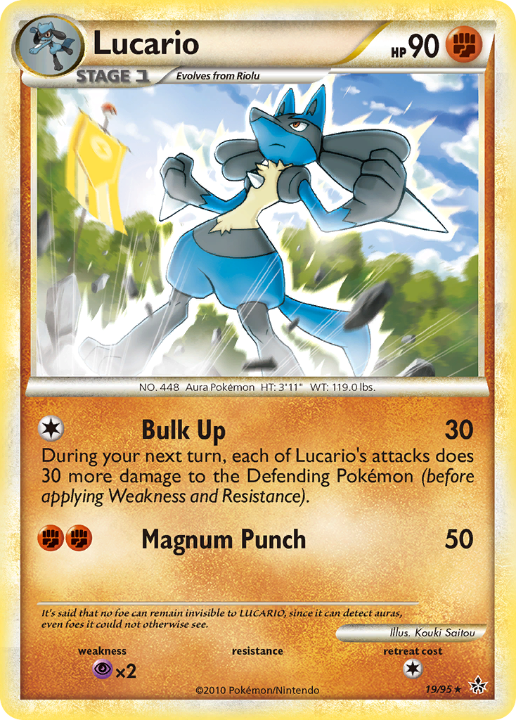 Lucario (19/95) [HeartGold & SoulSilver: Unleashed] | KingTCG.ca