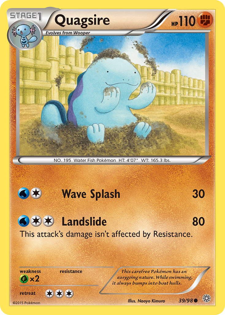 Quagsire (39/98) [XY: Ancient Origins] | KingTCG.ca