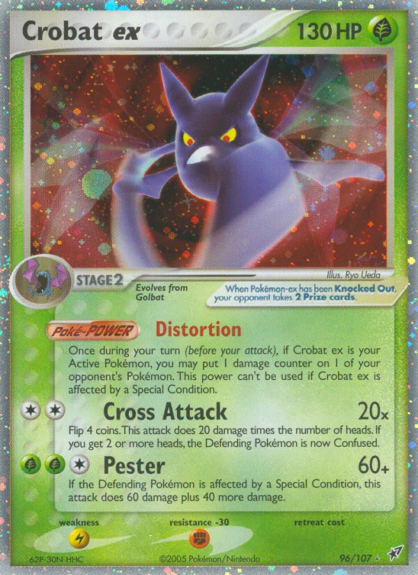 Crobat ex (96/107) [EX: Deoxys] | KingTCG.ca