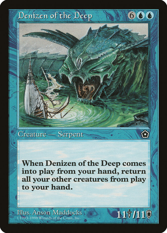 Denizen of the Deep [Portal Second Age] | KingTCG.ca