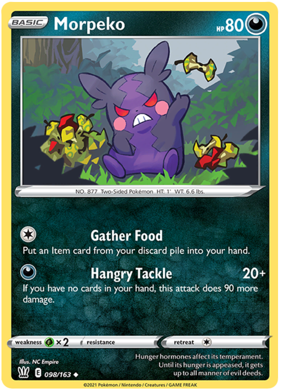 Morpeko (098/163) [Sword & Shield: Battle Styles] | KingTCG.ca