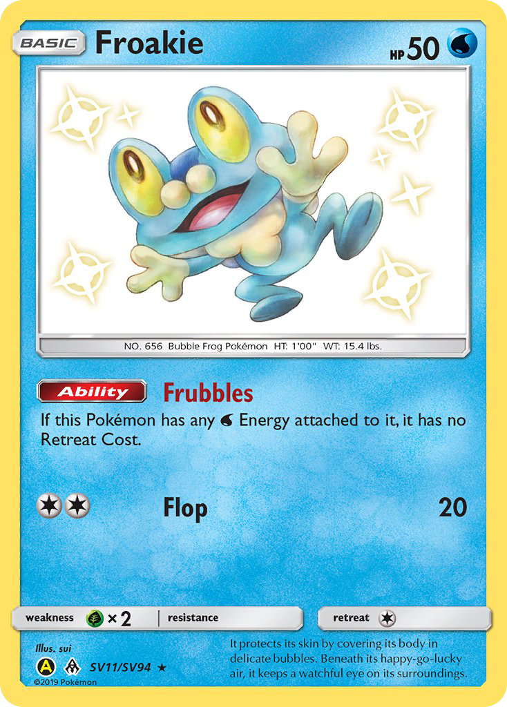 Froakie (SV11/SV94) [Sun & Moon: Hidden Fates - Shiny Vault] | KingTCG.ca