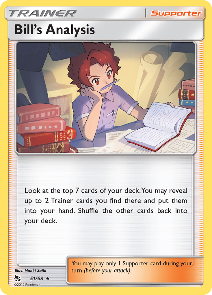 Bill's Analysis (51/68) [Sun & Moon: Hidden Fates] | KingTCG.ca