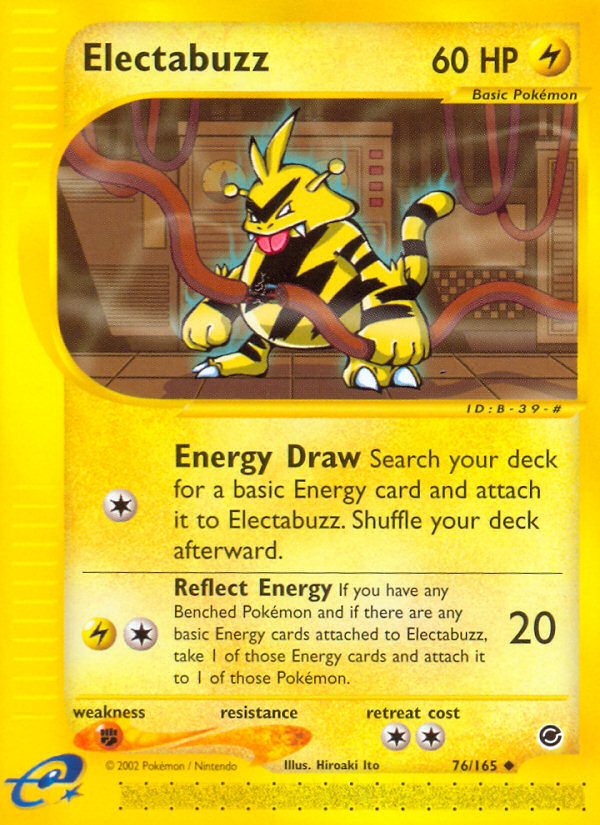 Electabuzz (76/165) [Expedition: Base Set] | KingTCG.ca