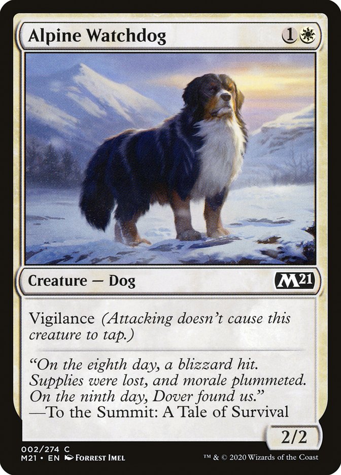 Alpine Watchdog [Core Set 2021] | KingTCG.ca