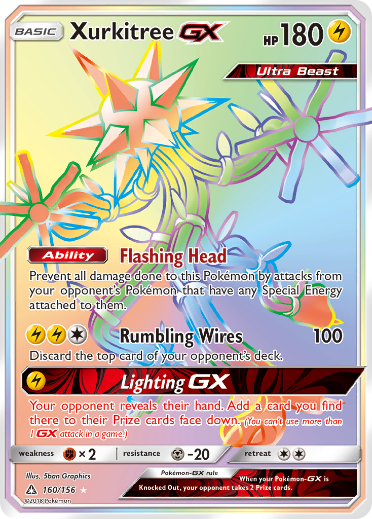 Xurkitree GX (160/156) [Sun & Moon: Ultra Prism] | KingTCG.ca