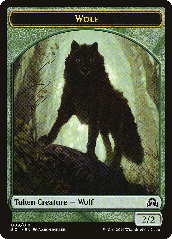 Wolf [Shadows over Innistrad Tokens] | KingTCG.ca