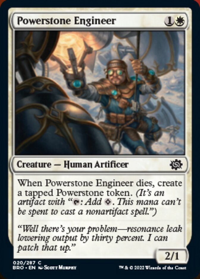 Powerstone Engineer [The Brothers' War] | KingTCG.ca