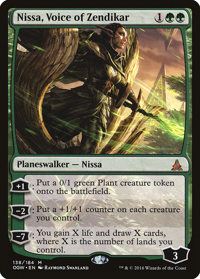 Nissa, Voice of Zendikar [Oath of the Gatewatch] | KingTCG.ca