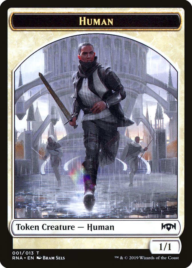 Human [Ravnica Allegiance Tokens] | KingTCG.ca