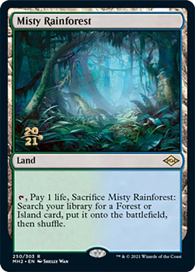 Misty Rainforest [Modern Horizons 2 Prerelease Promos] | KingTCG.ca