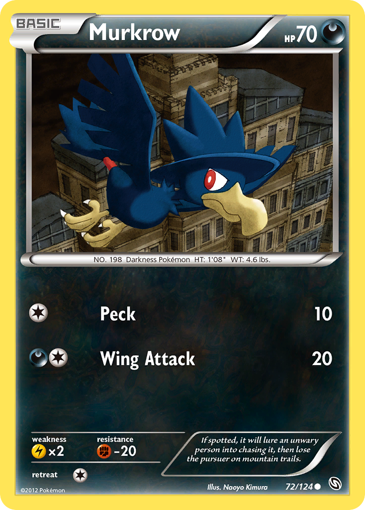 Murkrow (72/124) [Black & White: Dragons Exalted] | KingTCG.ca