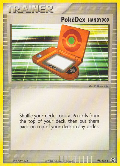 PokeDex HANDY909 (96/112) [EX: FireRed & LeafGreen] | KingTCG.ca