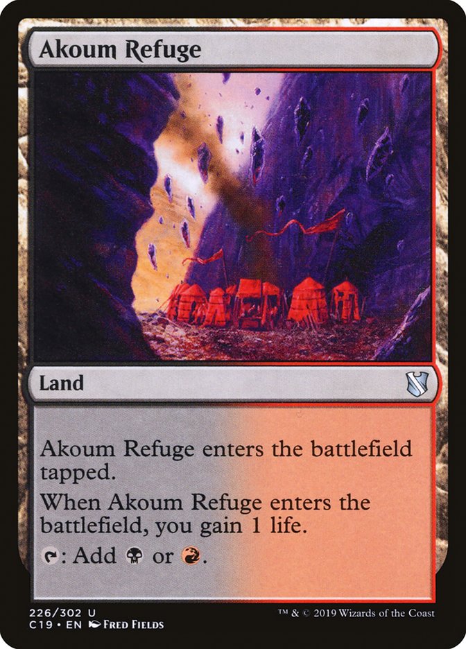 Akoum Refuge [Commander 2019] | KingTCG.ca