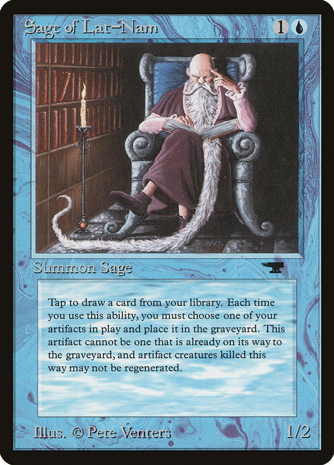 Sage of Lat-Nam [Antiquities] | KingTCG.ca