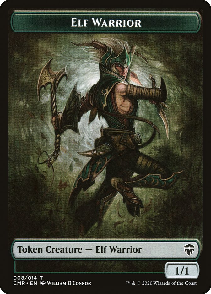 Angel // Elf Warrior Token [Commander Legends Tokens] | KingTCG.ca