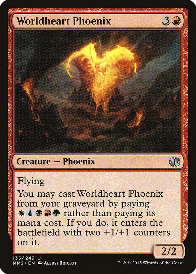 Worldheart Phoenix [Modern Masters 2015] | KingTCG.ca