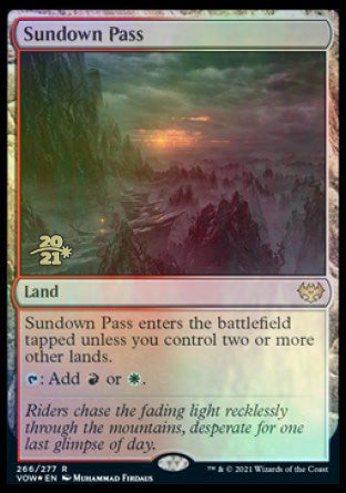 Sundown Pass [Innistrad: Crimson Vow Prerelease Promos] | KingTCG.ca