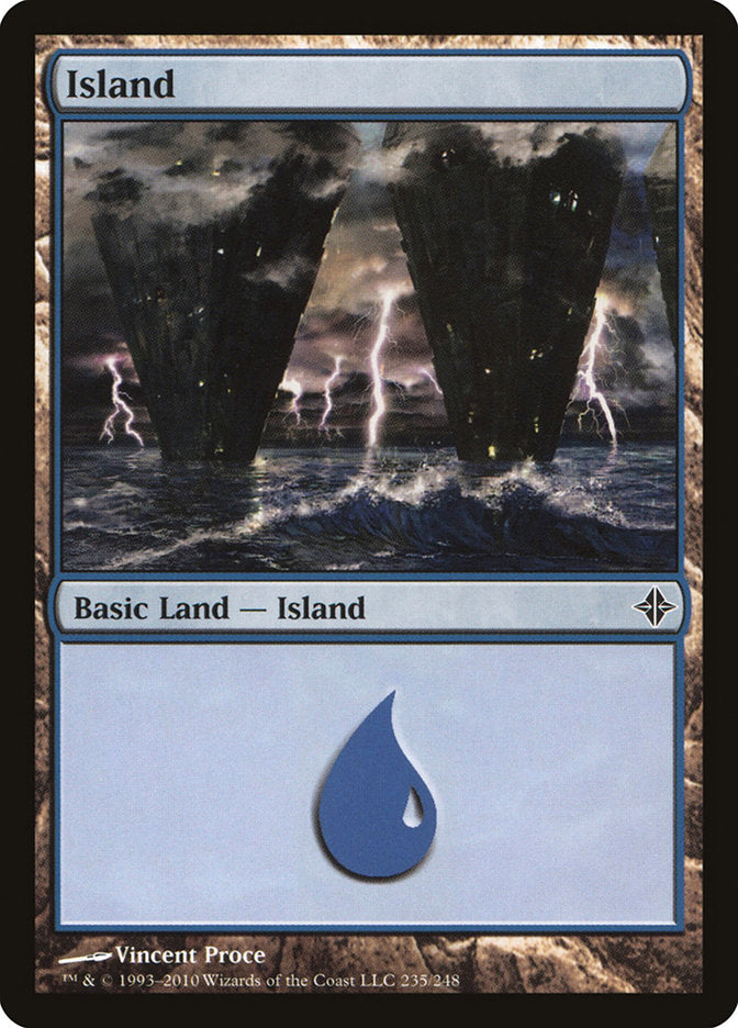 Island [Rise of the Eldrazi] | KingTCG.ca