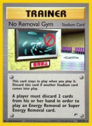 No Removal Gym (103/132) [Gym Heroes] | KingTCG.ca