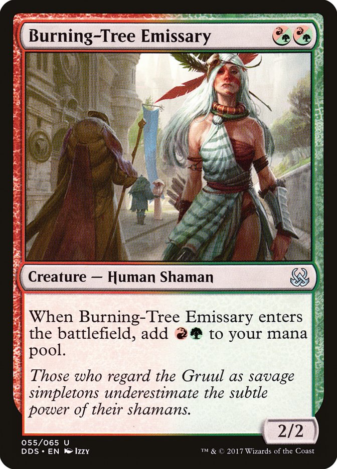 Burning-Tree Emissary [Duel Decks: Mind vs. Might] | KingTCG.ca