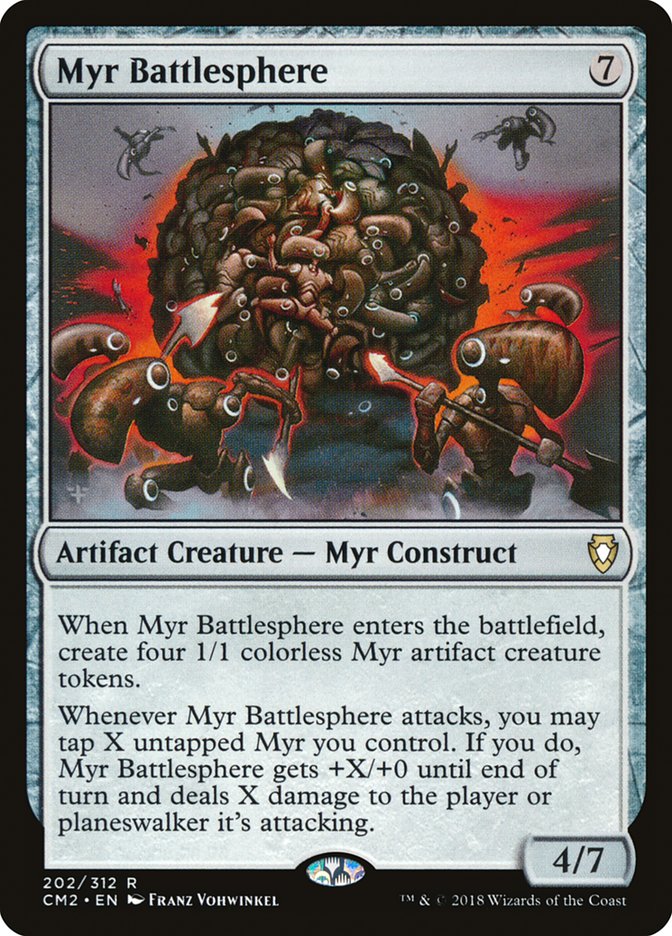 Myr Battlesphere [Commander Anthology Volume II] | KingTCG.ca