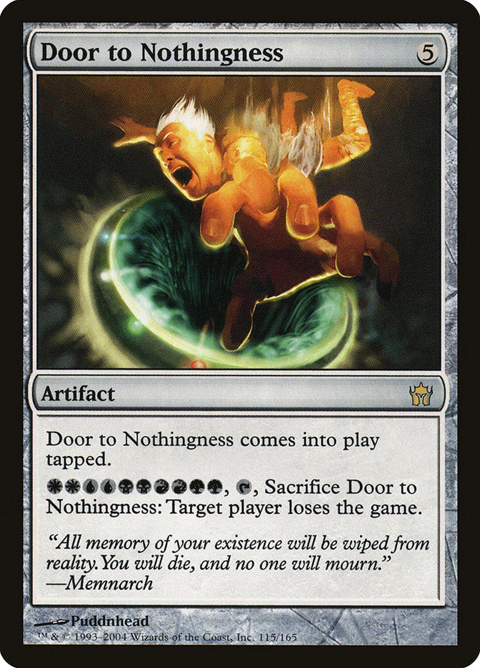 Door to Nothingness [Fifth Dawn] | KingTCG.ca