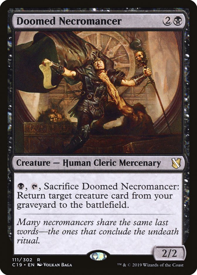 Doomed Necromancer [Commander 2019] | KingTCG.ca