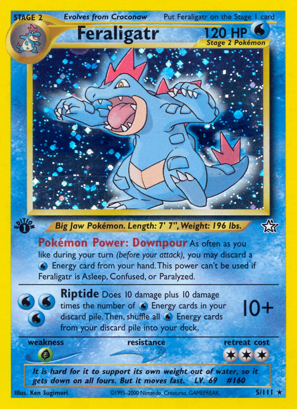 Feraligatr (5/111) [Neo Genesis 1st Edition] | KingTCG.ca