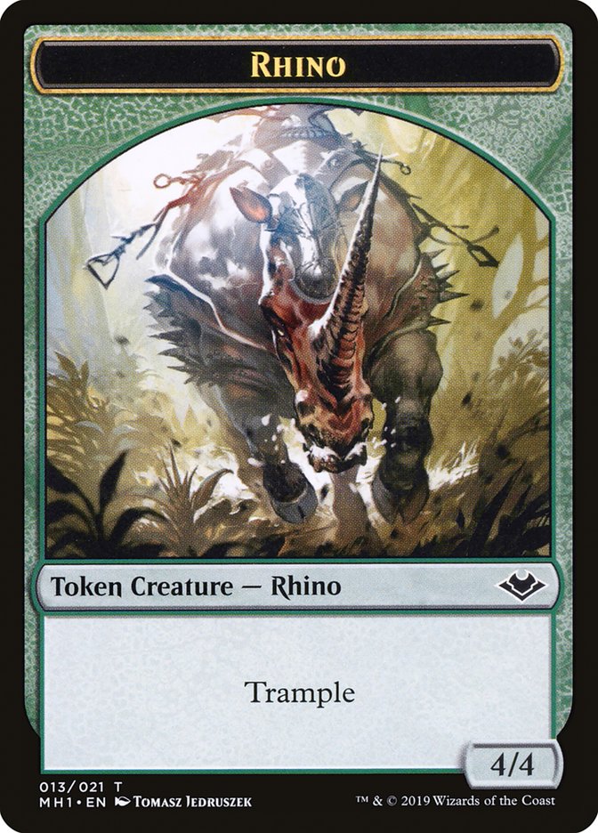 Rhino [Modern Horizons Tokens] | KingTCG.ca