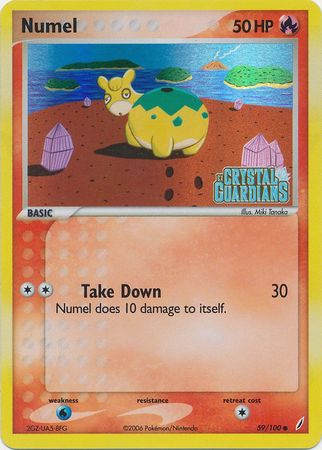 Numel (59/100) (Stamped) [EX: Crystal Guardians] | KingTCG.ca