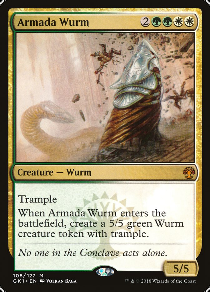 Armada Wurm [GRN Guild Kit] | KingTCG.ca